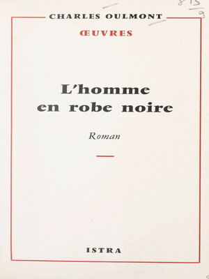 cover image of L'homme en robe noire